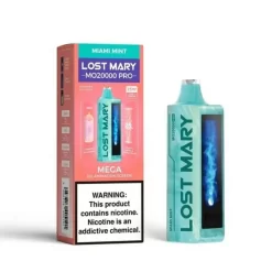 Lost Mary MO20000 Pro Einweg Vape Großhandel 20000 Puffs Miami Mint