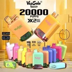Vapsolo Twins 20000 Puffs Double Falvors Disposable Vape Wholesale
