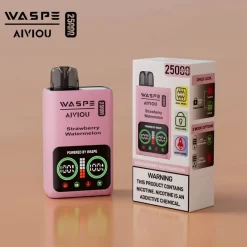 WASPE Aiviou 25000 bouffées jetables fraise pastèque en gros