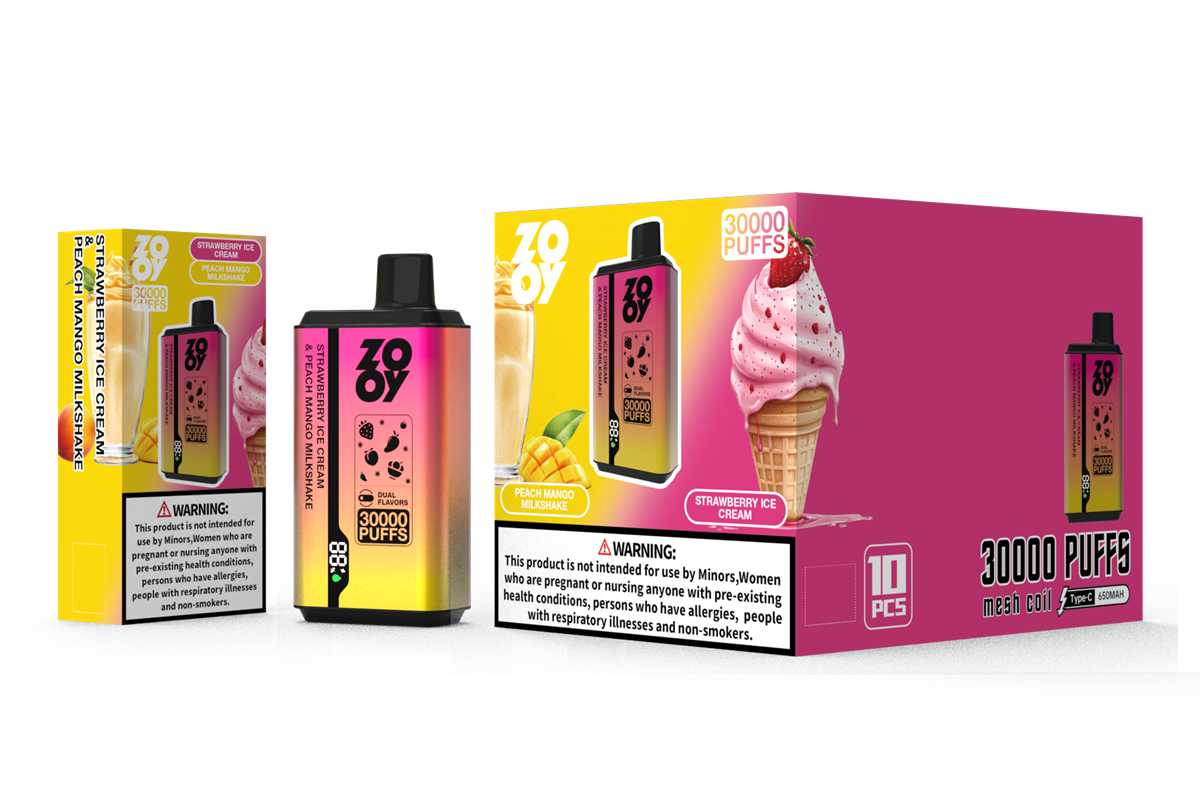 Zooy 30000 Puffs Double Flavors Disposable Vape Wholesale 1