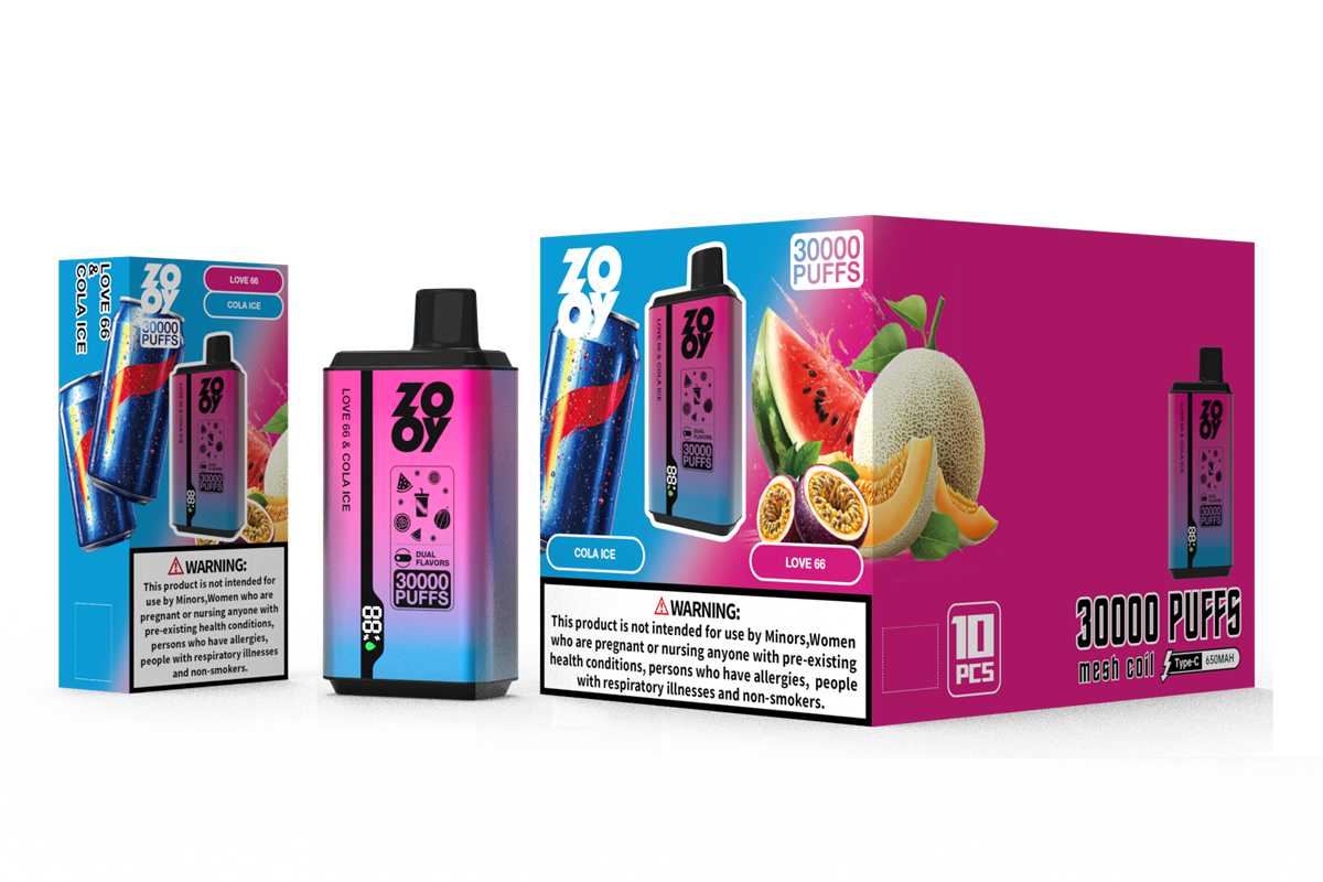 Zooy 30000 Puffs Double Flavors Disposable Vape Wholesale 3