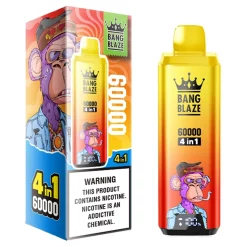 Bang Blaze 4in1 60000 Puffs Quadra Flavor Disposable Vape 3