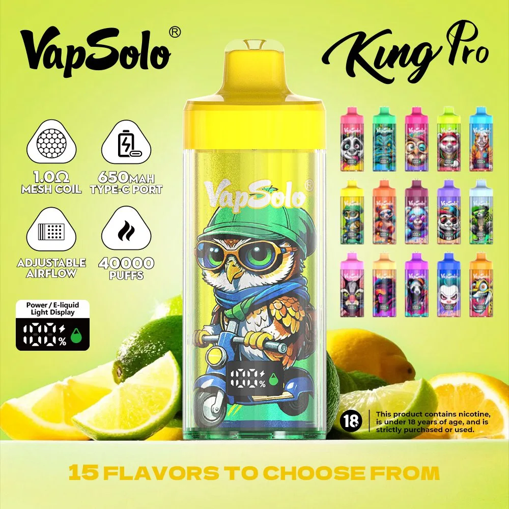 Vapsolo King Pro 40000 Puffs Disposable Vape Wholesale Vapsolo King Pro 40000 Puffs Disposable Vape Wholesale