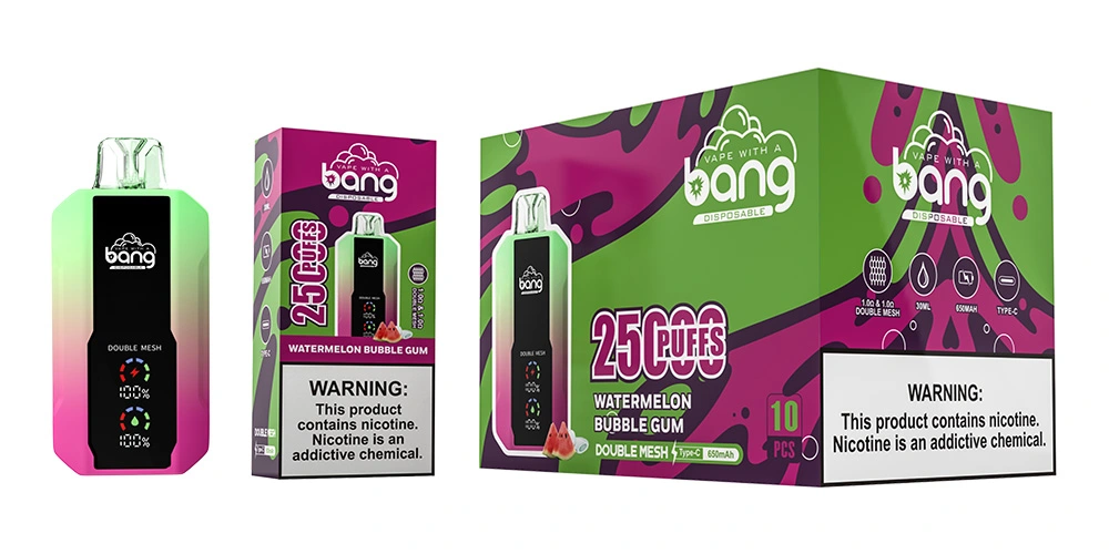 Bang 25000 Puffs 0% 2% 3% 5% Nic Disposable Vape Wholesale 2