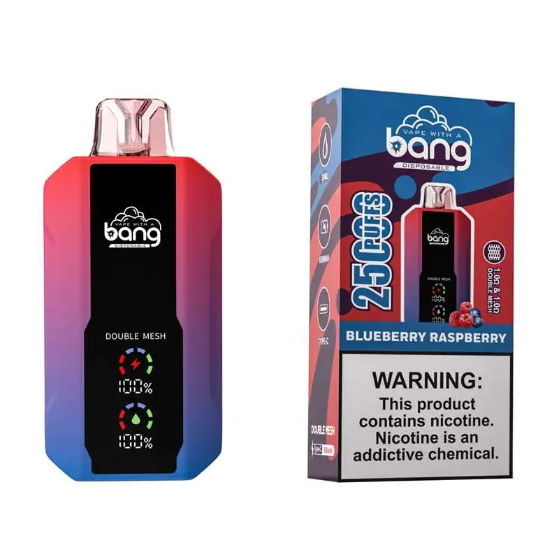 Bang 25000 Puffs Disposable Vape Wholesale Blueberry Raspberry