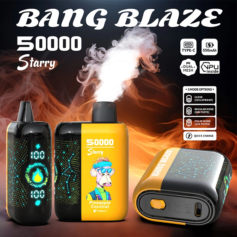 Bang Blaze Starry 50000 Puffs Disposable Vape EU Warehouse 1 Bang Blaze Starry 50000 Puffs Disposable Vape EU Warehouse 1