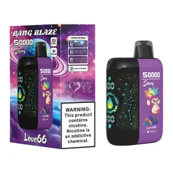 Bang Blaze Starry 50000 Puffs Disposable Vape EU Warehouse love 66