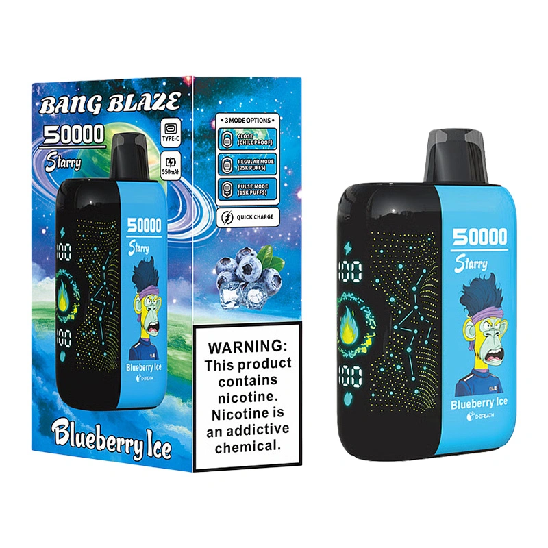 Bang Blaze Starry 50000 Puffs Disposable Vape EU Warehouse