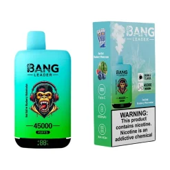 Bang Leader 45000 Puffs 2 in 1 Disposable Vape Wholesale Red Bull & Blueberry Watermelon