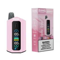 Bang Leader 50000 Puffs 2 in 1 Disposable Vape Wholesale Raspberry Mojito & Cherry Raspberry Lime