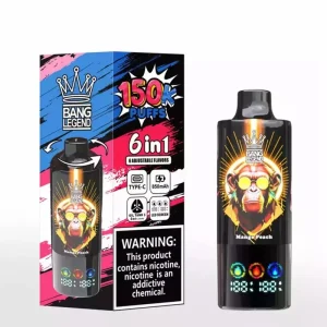 Bang Legend 150K Puffs 6 in 1 Disposable Vape Wholesale 12