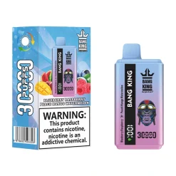 Bangking 30K Puffs Dual Flavor Disposable Vape EU Warehouse blueberry raspberry peach mango watermelon