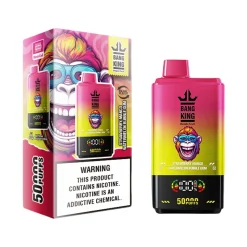 Bangking 50K Puffs dual flavor disposable Vape EU Warehouse Strawberry mango & Watermelon bubble gum