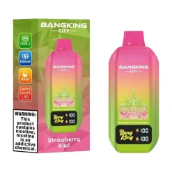 Bangking City 50000 Puffs Disposable Vape EU Warehouse Strawberry Kiwi