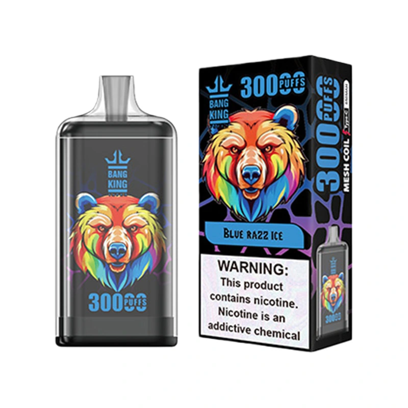 Bangking Crystal 30000 Puffs Disposable Vape EU Warehouse Blue Razz Ice