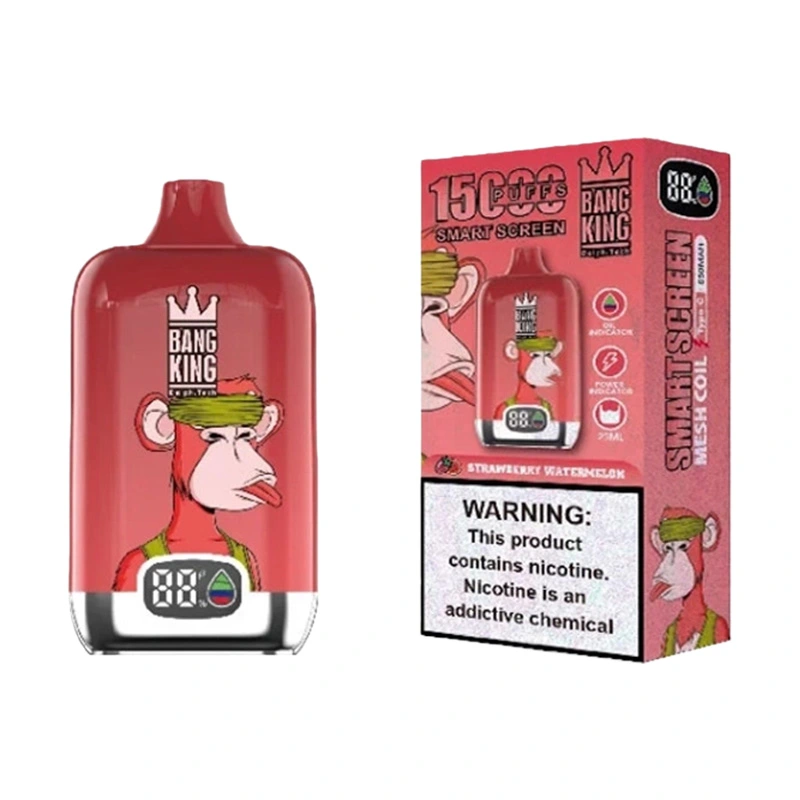 Bangking Digital Box 15K Puffs Disposable Vape EU Warehouse Strawberry Watermelon