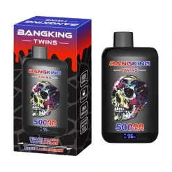 Bangking Twins 50000 Puffs Disposable Vape EU Warehouse Peach Mango Watermelon Blue Razz Cherry
