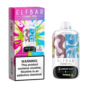 Elf Bar Combo 30000 Pro 30K Puffs Disposable Vape Wholesale Jasmine Raspberry Blueberry Ice