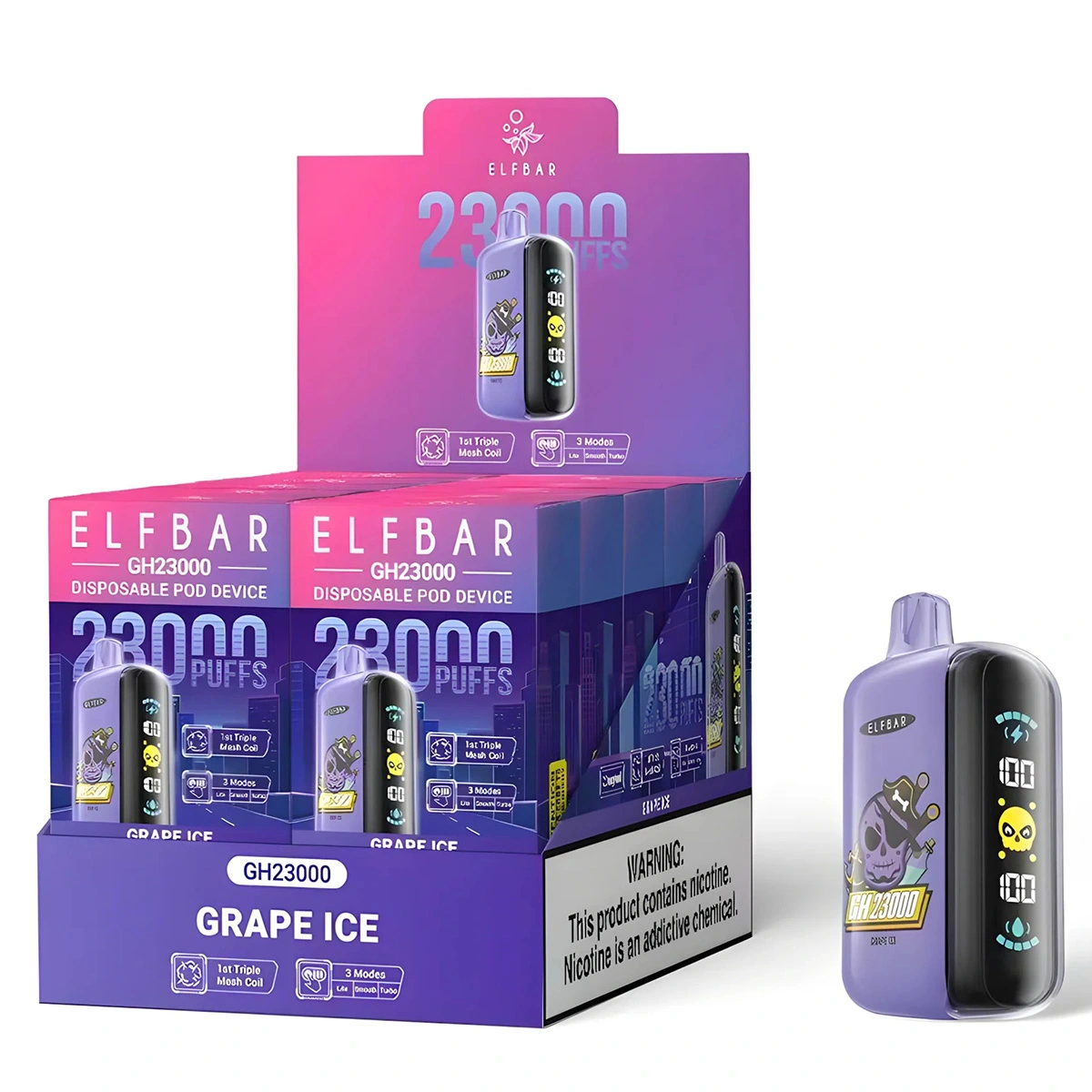 Elf Bar GH23000 23000 Puffs Disposable Vape Wholesale EU Warehouse 1 Elf Bar GH23000 23000 Puffs Disposable Vape Wholesale EU Warehouse 1
