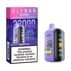 Elf Bar GH23000 23000 Puffs Disposable Vape Wholesale Grape Ice
