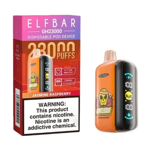 Elf Bar GH23000 23000 Puffs Disposable Vape Wholesale Jasmine Raspberry