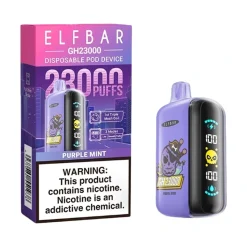 Elf Bar GH23000 23000 Puffs Disposable Vape Wholesale Purple Mint