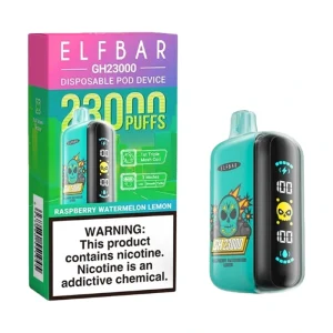 Elf Bar GH23000 23000 Puffs Disposable Vape Wholesale Raspberry Watermelon Lemon