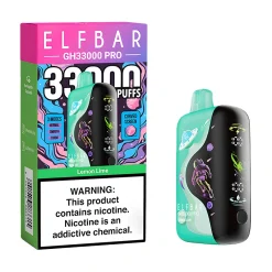 Elf Bar GH33000 Pro 33000 Puffs Disposable Vape Wholesale Lemon Lime
