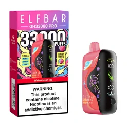 Elf Bar GH33000 Pro 33000 Puffs Disposable Vape Wholesale Watermelon Ice