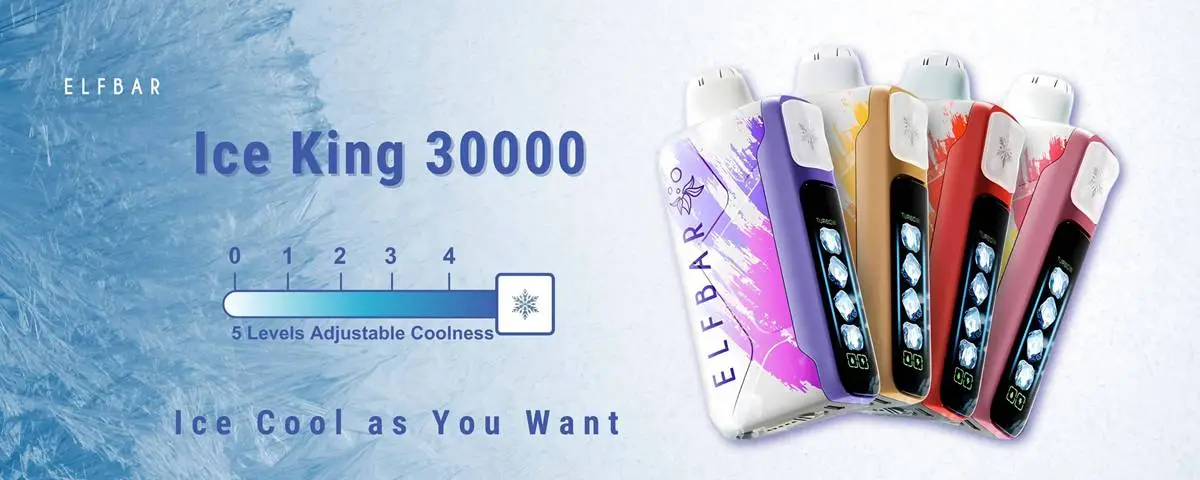 Elf Bar Ice King 30000 Puffs Disposable Vape Wholesale EU Warehouse Elf Bar Ice King 30000 Puffs Disposable Vape Wholesale EU Warehouse