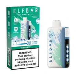 Elf Bar Ice King 30000 Puffs Disposable Vape Wholesale Miami Mint