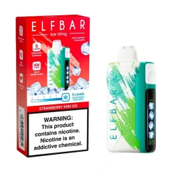 Elf Bar Ice King 30000 Puffs Disposable Vape Wholesale Strawberry Kiwi Ice