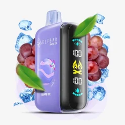 Elf Bar Raya D3 25000 Puffs Disposable Vape Wholesale Grape Ice