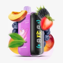 Elf Bar Raya D3 25000 Puffs Disposable Vape Wholesale Peach Berry
