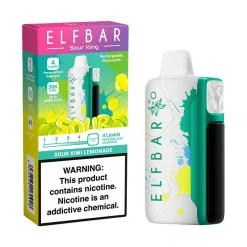 Elf Bar Sour King 30000 Puffs Disposable Vape Wholesale Sour Kiwi Lemonade