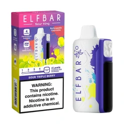 Elf Bar Sour King 30000 Puffs Disposable Vape Wholesale Sour Triple Berry(1)