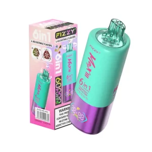 Fizzy MAX III 60000 Puffs 6 in 1 Disposable Vape Wholesale