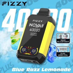 Fizzy Nova Plus 40000 Puffs Disposable Vape Wholesale blue razz lemon