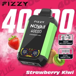Fizzy Nova Plus 40000 Puffs Disposable Vape Wholesale strawberry kiwi