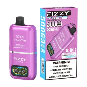 Fizzy Twins 50000 Puffs 2 in 1 Double Flavor Disposable Vape 6