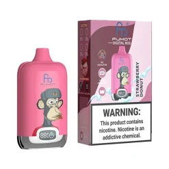 Fumot Digital Box 12000 Puffs Disposable Vape EU Warehouse strawberry donut