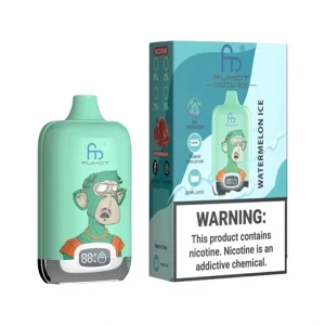 Fumot Digital Box 12000 Puffs Disposable Vape EU Warehouse watermelon ice