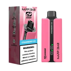 Happ Bar CK40000 40K Puffs Disposable Vape Wholesale Strawberry Ice