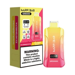 Happ Bar GR50000 50K Puffs Disposable Vape Wholesale Watermelon Ice & Strawberry Banana