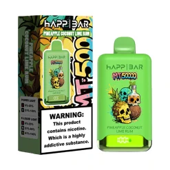 Happ Bar MT50000 50K Puffs Disposable Vape Wholesale Pineapple Coconut Lime Rum