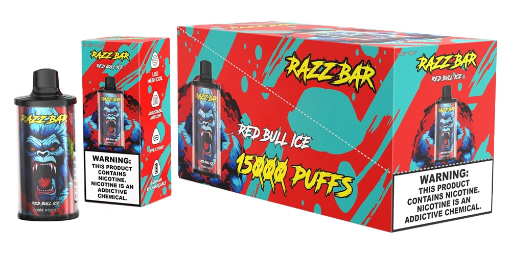 Razz Bar 15000 Puffs 2% 5% Nic Disposable Vape Wholesale 1 Razz Bar 15000 Puffs 2% 5% Nic Disposable Vape Wholesale 1