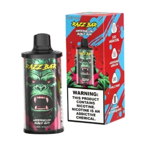 Razz Bar 15000 Puffs 2% 5% Nic Disposable Vape Wholesale watermelon buble gum