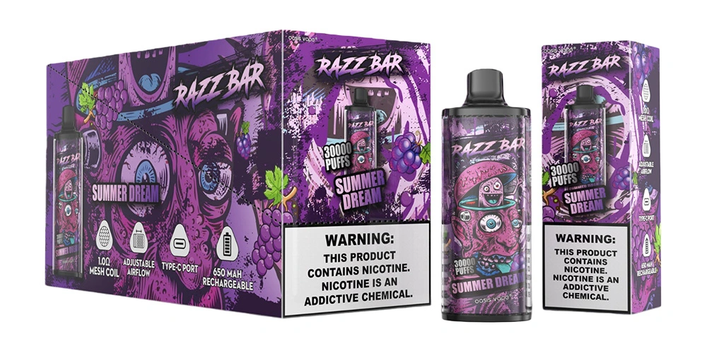 Razz Bar 30000 Puffs 2% 5% Nic Disposable Vape Wholesale 1 Razz Bar 30000 Puffs 2% 5% Nic Disposable Vape Wholesale 1