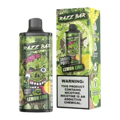 Razz Bar 30000 Puffs 2% 5% Nic Disposable Vape Wholesale Lemon Lime