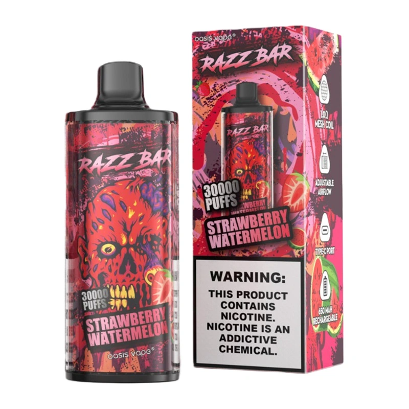 Razz Bar 30000 Puffs 2% 5% Nic Disposable Vape Wholesale